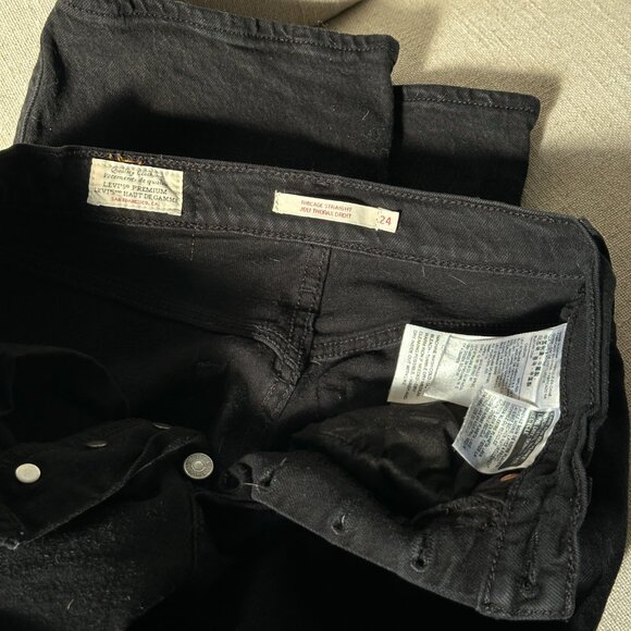 Levi's Black Jeans - Picture 3 of 3